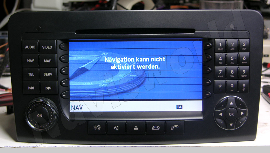 Mercedes comand text reader #2